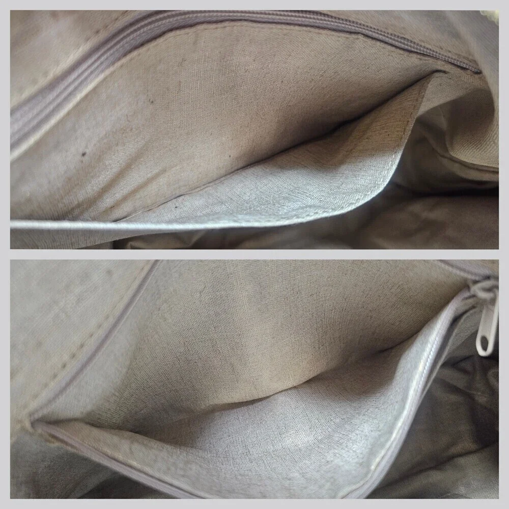 Vtg Rare Hobo International Snake Print Pastel Rainbow Hobo Leather Shoulderbag